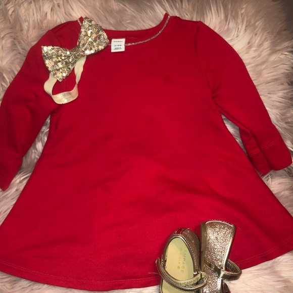 Red Holiday Dress - Picture 4 of 6